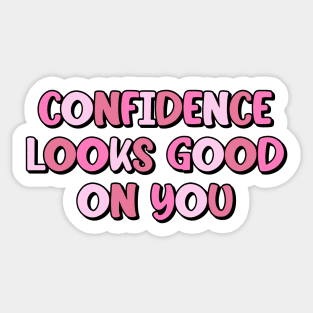 Confidence Sticker